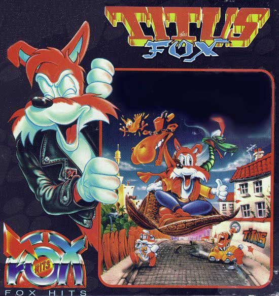 Caratula de Titus the Fox: To Marrakech and Back para Amiga