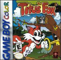 Caratula de Titus the Fox para Game Boy Color