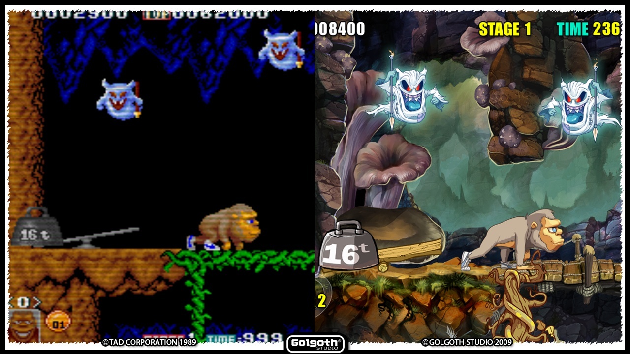 Pantallazo de Toki HD (Xbox Live Arcade) para Xbox 360