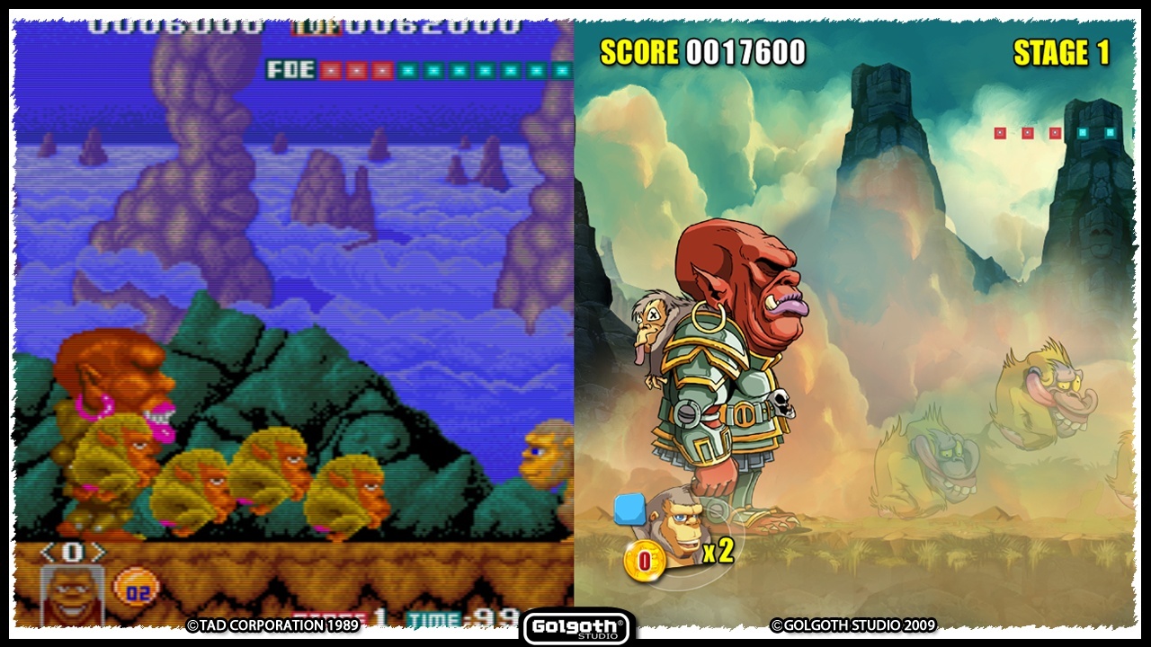 Pantallazo de Toki HD (Xbox Live Arcade) para Xbox 360