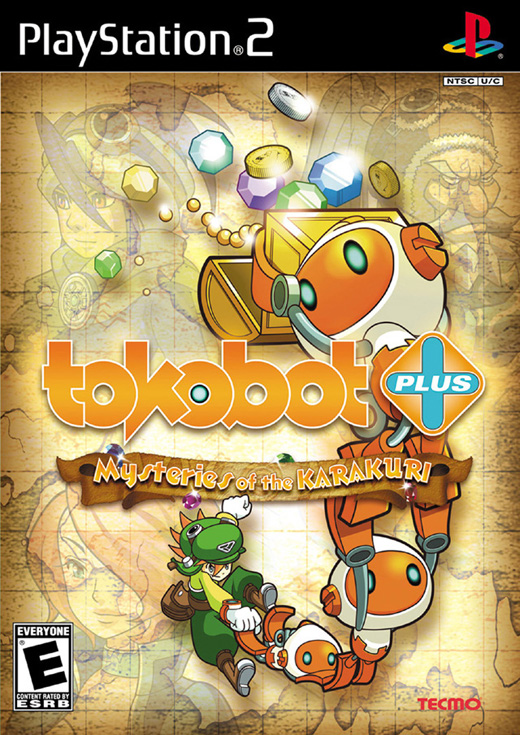 Caratula de Tokobot Plus: Mysteries of the Karakuri para PlayStation 2