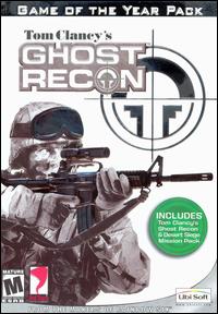 Caratula de Tom Clancy's Ghost Recon: Game of the Year Pack para PC