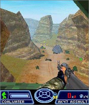Pantallazo de Tom Clancy's Ghost Recon: Jungle Storm para N-Gage