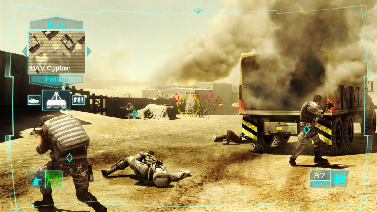 Pantallazo de Tom Clancy's Ghost Recon Advanced Warfighter 2 para Xbox 360