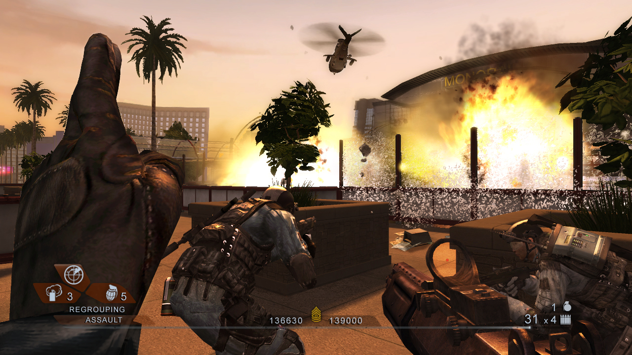 Pantallazo de Tom Clancy's Rainbow Six: Vegas 2 para Xbox 360
