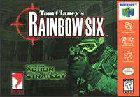 Caratula de Tom Clancy's Rainbow Six para Nintendo 64