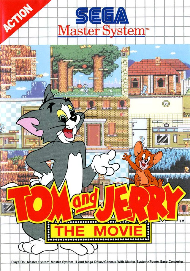 Caratula de Tom and Jerry: The Movie para Sega Master System