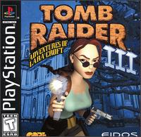 Caratula de Tomb Raider III: Adventures of Lara Croft para PlayStation