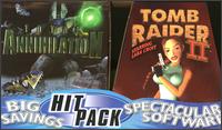 Caratula de Tomb Raider II/Total Annihilation Hit Pack para PC