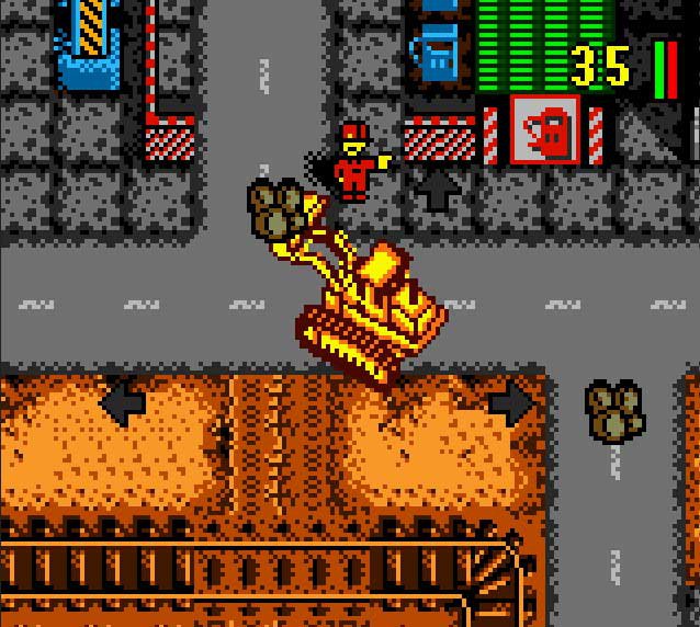 Pantallazo de Tonka Construction Site para Game Boy Color
