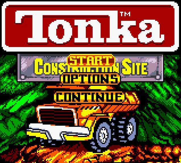 Pantallazo de Tonka Construction Site para Game Boy Color