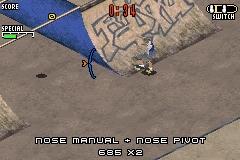 Pantallazo de Tony Hawk's Pro Skater 3 para Game Boy Advance