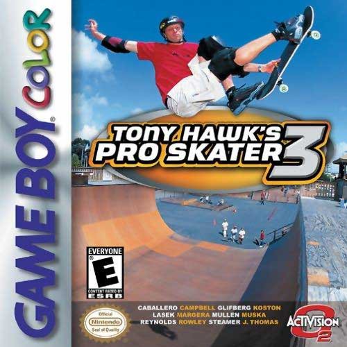 Caratula de Tony Hawk's Pro Skater 3 para Game Boy Color