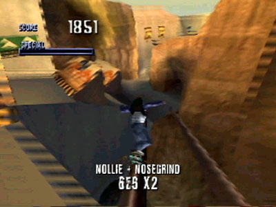 Pantallazo de Tony Hawk's Pro Skater para Nintendo 64