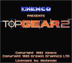 Pantallazo de Top Gear 2 para Super Nintendo