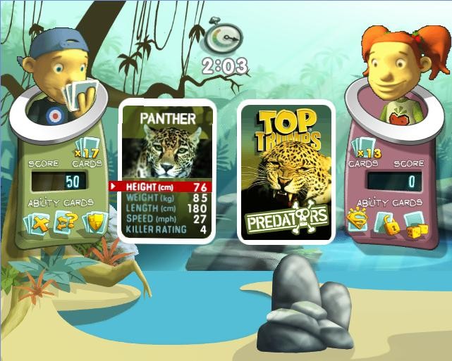 Pantallazo de Top Trumps: Horror and Predators para PC