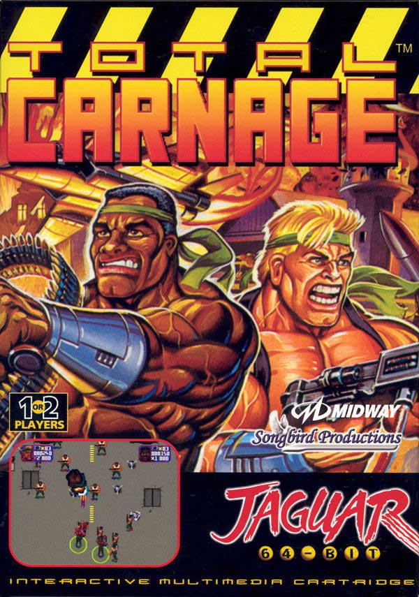 Caratula de Total Carnage para Atari Jaguar