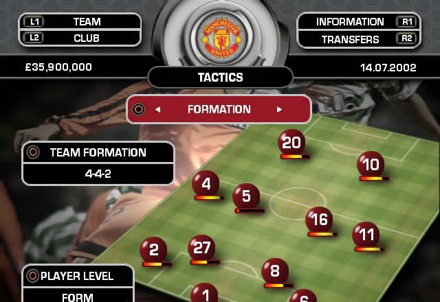 Pantallazo de Total Club Manager 2004 para PlayStation 2