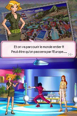 Pantallazo de Totally Spies 4: Alrededor Del Mundo para Nintendo DS