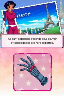 Pantallazo de Totally Spies 4: Alrededor Del Mundo para Nintendo DS