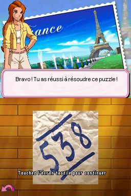 Pantallazo de Totally Spies 4: Alrededor Del Mundo para Nintendo DS