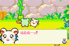 Pantallazo de Tottoko Hamutaro 4 - Nijiiro Daikoushin Dechu (Japonés) para Game Boy Advance