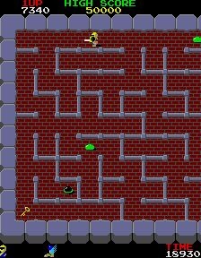 Pantallazo de Tower of Druaga, The (Consola Virtual) para Wii