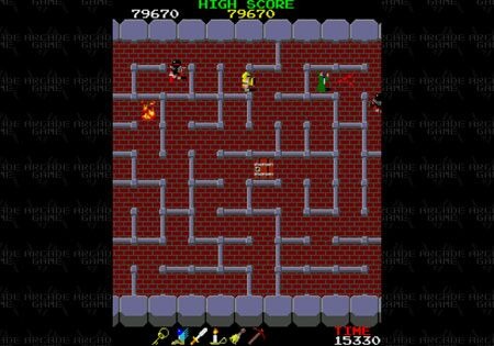 Pantallazo de Tower of Druaga, The (Consola Virtual) para Wii
