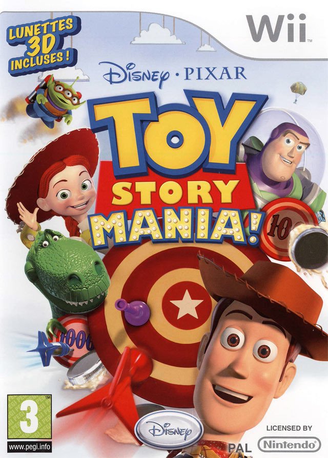 Caratula de Toy Story Mania! para Wii