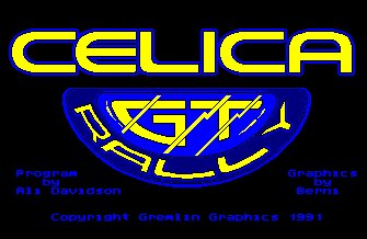 Pantallazo de Toyota Celica Gt Rally para Amstrad CPC