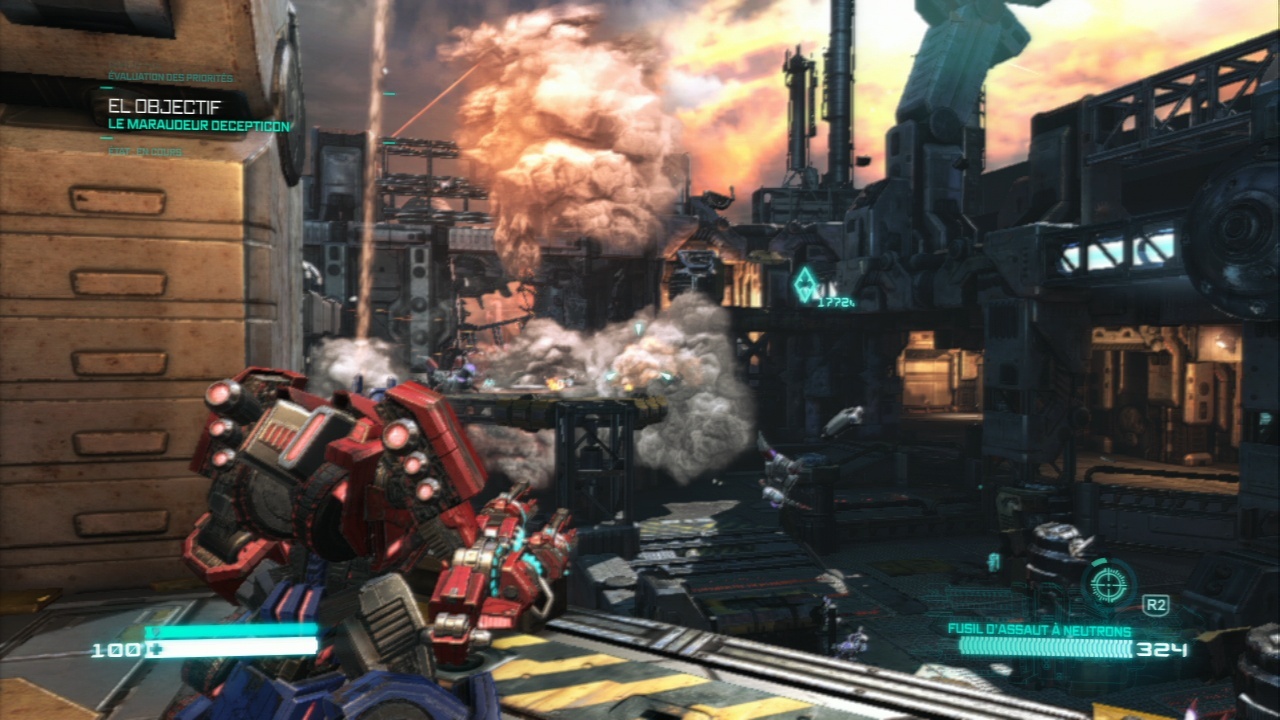 Pantallazo de Transformers: La Caida De Cybertron para PlayStation 3
