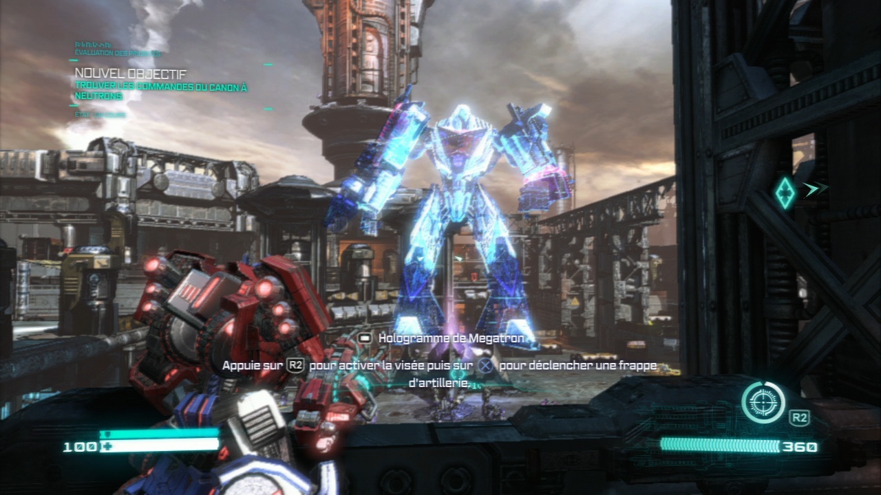 Pantallazo de Transformers: La Caida De Cybertron para PlayStation 3