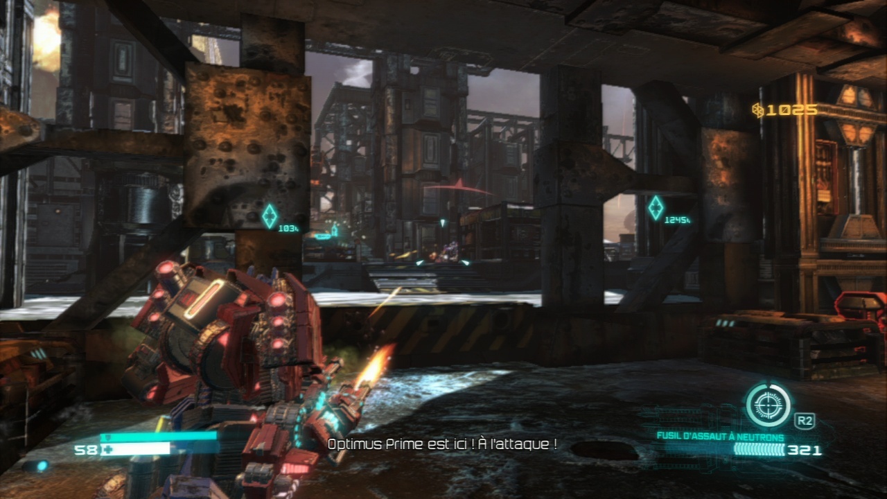 Pantallazo de Transformers: La Caida De Cybertron para PlayStation 3