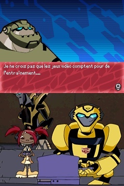 Pantallazo de Transformers Animated: The Game para Nintendo DS