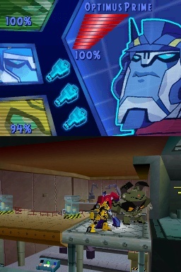 Pantallazo de Transformers Animated: The Game para Nintendo DS