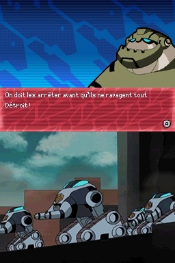 Pantallazo de Transformers Animated: The Game para Nintendo DS