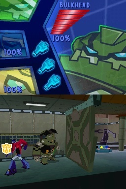 Pantallazo de Transformers Animated: The Game para Nintendo DS