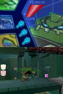 Pantallazo de Transformers Animated: The Game para Nintendo DS