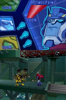 Pantallazo de Transformers Animated: The Game para Nintendo DS
