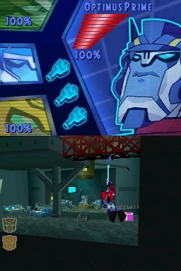Pantallazo de Transformers Animated: The Game para Nintendo DS