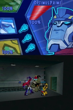 Pantallazo de Transformers Animated: The Game para Nintendo DS