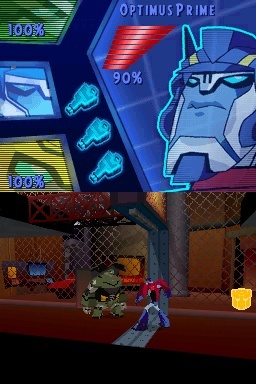 Pantallazo de Transformers Animated: The Game para Nintendo DS