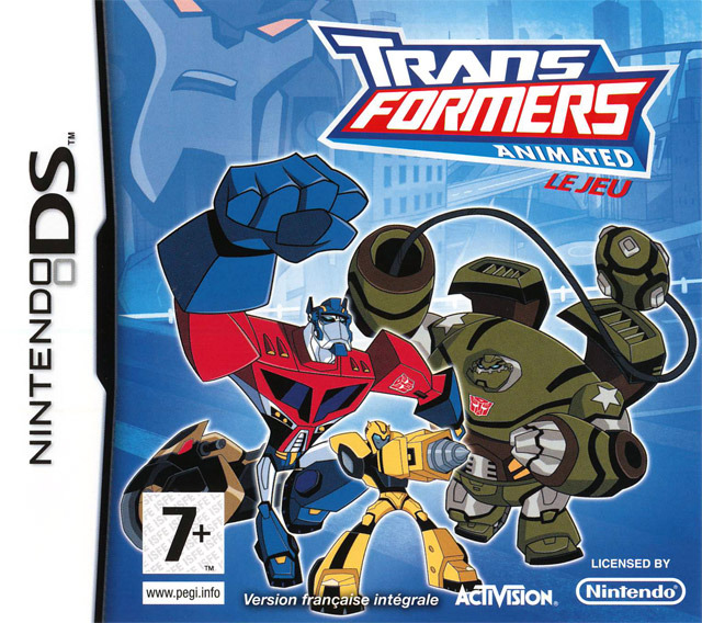 Caratula de Transformers Animated: The Game para Nintendo DS