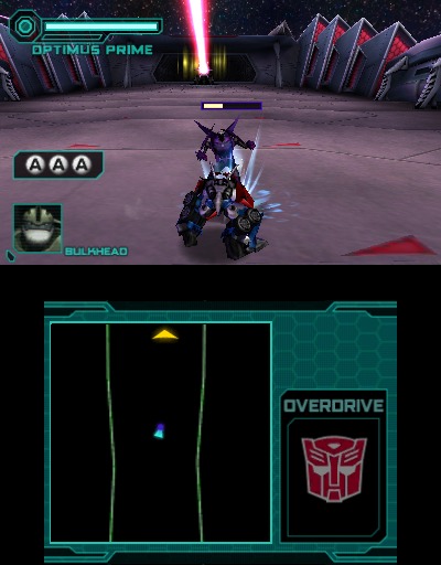 Pantallazo de Transformers Prime: The Game para Nintendo 3DS