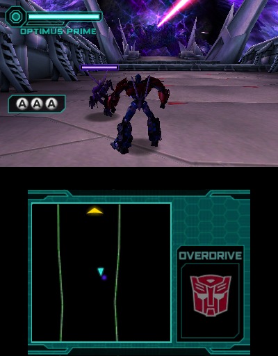 Pantallazo de Transformers Prime: The Game para Nintendo 3DS