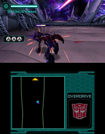 Pantallazo de Transformers Prime: The Game para Nintendo 3DS