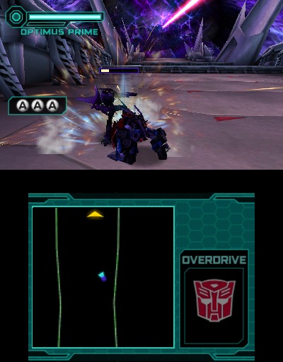 Pantallazo de Transformers Prime: The Game para Nintendo 3DS