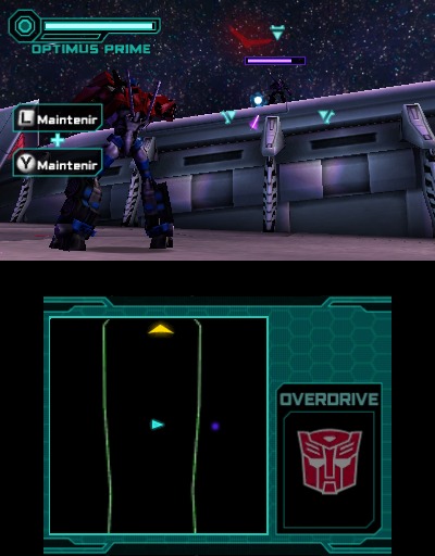 Pantallazo de Transformers Prime: The Game para Nintendo 3DS