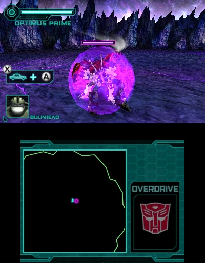 Pantallazo de Transformers Prime: The Game para Nintendo 3DS