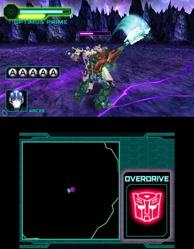 Pantallazo de Transformers Prime: The Game para Nintendo 3DS